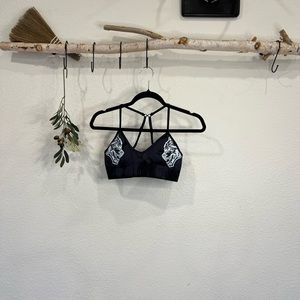 Darc Sport Sports Bra Marbled Black/Grey Size Small